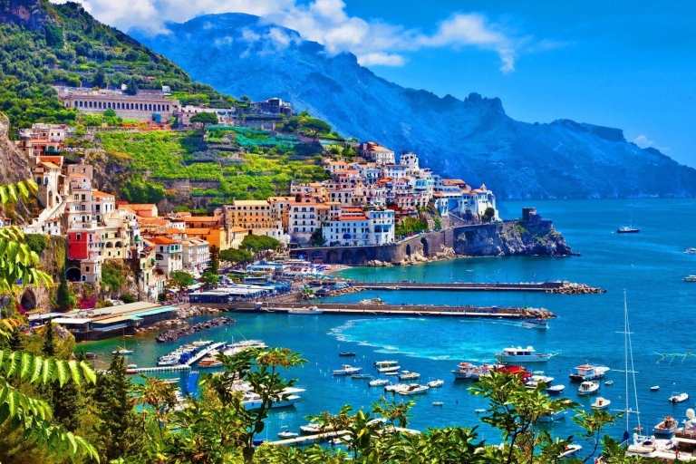 De Naples à Sorrento ou Positano avec visite guidée de Pompéi