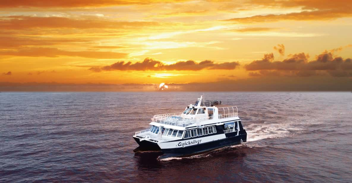  From Lahaina: Sunset Dinner Cruise with Live Music 