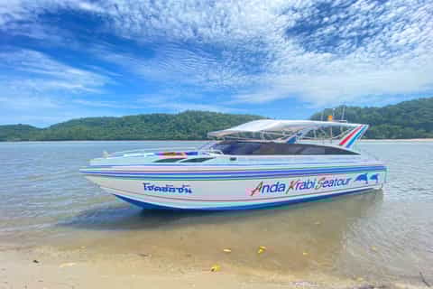 From Krabi: Phi Phi Island Full-Day Private Speed Boat Tour