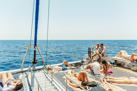 Malte : Lagon bleu, plages et baies en catamaranExcursion en catamaran Sea Breeze - 5/6 heures