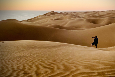 Walvis Bay : Visite photographique du port de Sandwich au coucher du soleil