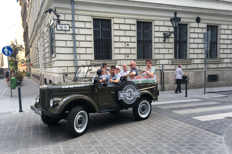 Tour de 3 horas por Budapest con jeep ruso