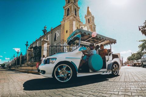 Mazatlan: stadstour in een traditionele "Pulmonia" openluchtauto