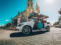 Mazatlan, Stadtrundfahrt in einem traditionellen 