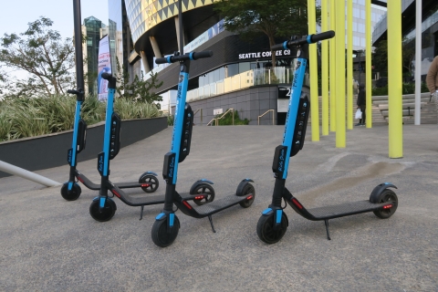 Cape Town: Expérience historique des scooters électriques avec café