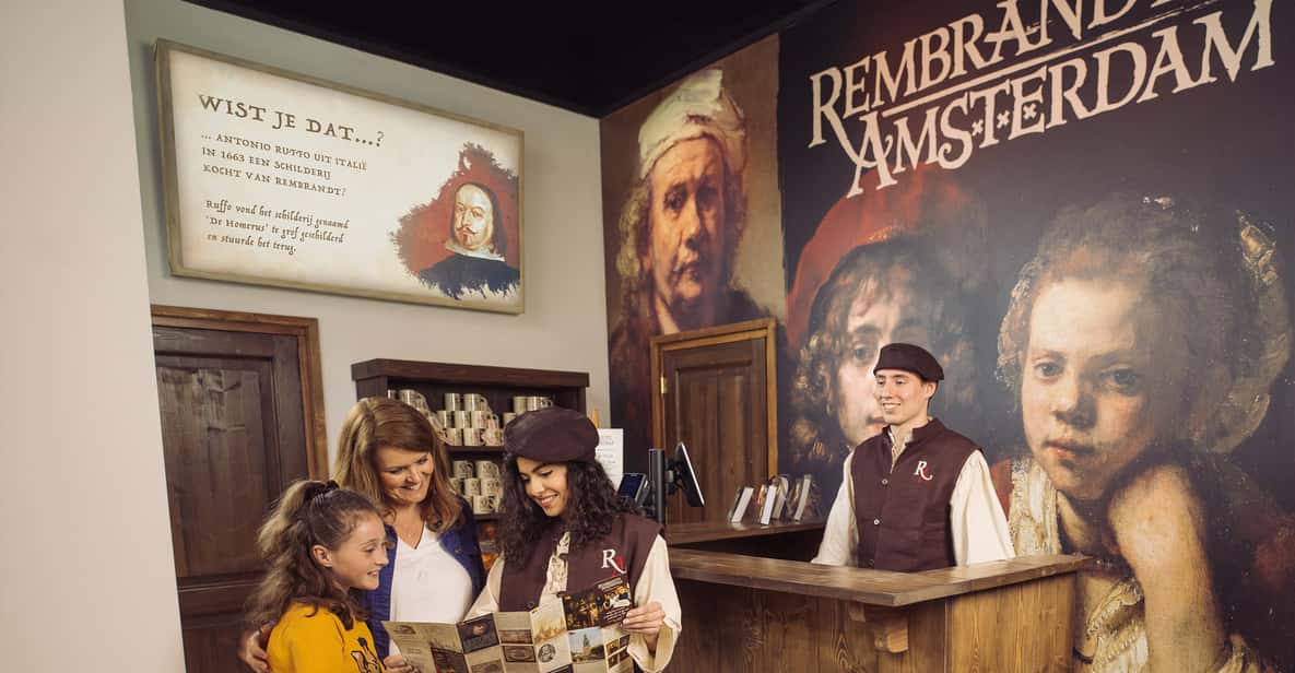 Amsterdam: Rembrandts Experience Entry Ticket