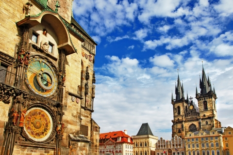 Najlepsze w Pradze: zamek, dzielnica żydowska, rejs i lunchWycieczka grupowa po włosku