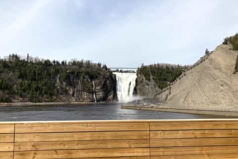 Quebec City: Montmorency Falls with Cable Car Ride
