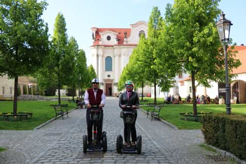 From Prague: Private 3-Hour Segway Trip to Prague Canyons