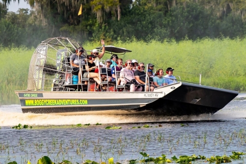 Orlando: safari met hoverboat & vervoer30-minuten tocht met de luchtboot