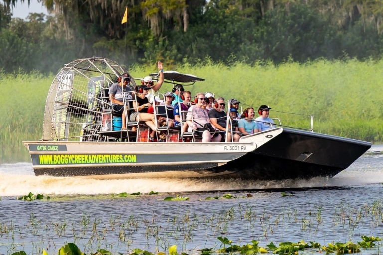 Orlando: Airboat Safari z transportem1-godzinna przejażdżka statkiem powietrznym w Boggy Creek Adventures