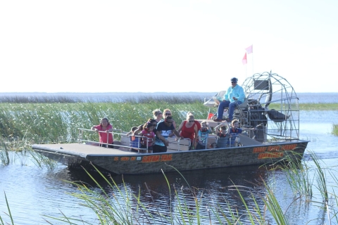 Orlando: Airboat-Safari mit Transfer1-minütige Airboat-Fahrt im Park Wild Florida