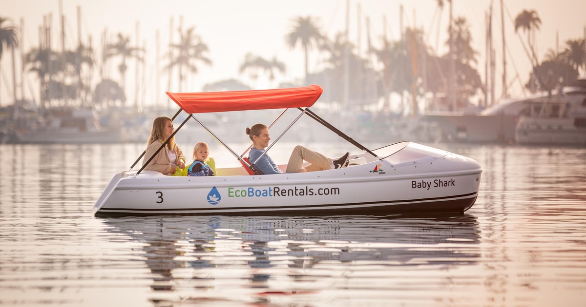 San Diego San Diego Bay DogFriendly Eco Pedal Boat Rentals GetYourGuide