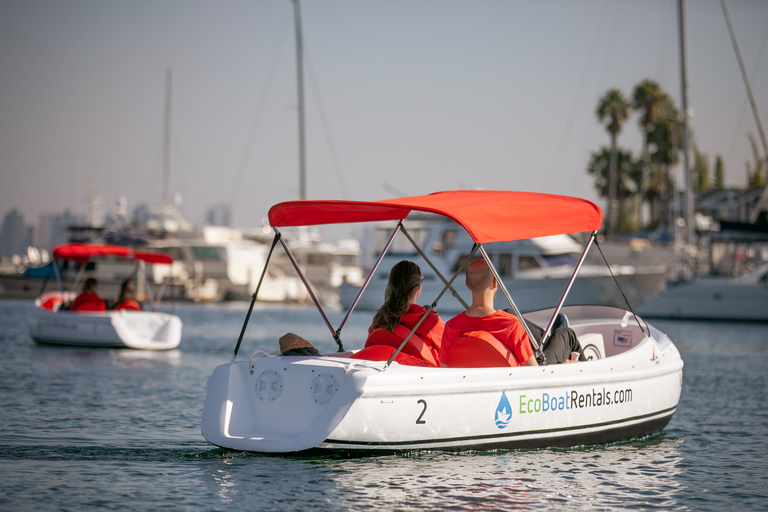 San Diego: Noleggio di barche a pedali ecologiche nella baia di San Diego, adatte ai cani