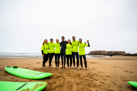 Taghazout: Beginner Surf Course with Free Session &amp; Lunch