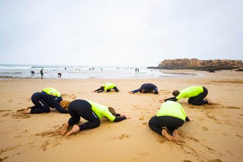 Taghazout: Surfkurs für Anfänger mit kostenloser Sitzung und Mittagessen