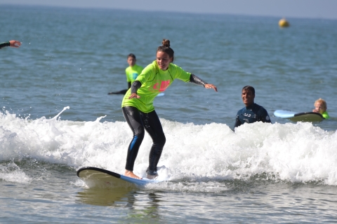Taghazout: Surfkurs für Anfänger mit kostenloser Sitzung und Mittagessen