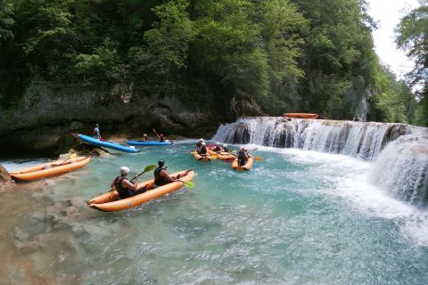 Mrežnica: Safari en kayak por el río y las cascadas