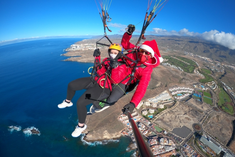 Teneriffa: Paragliding mit dem Nationalen Meister im GleitschirmfliegenTeneriffa: Paragliding mit nationalem Paragliding-Champion
