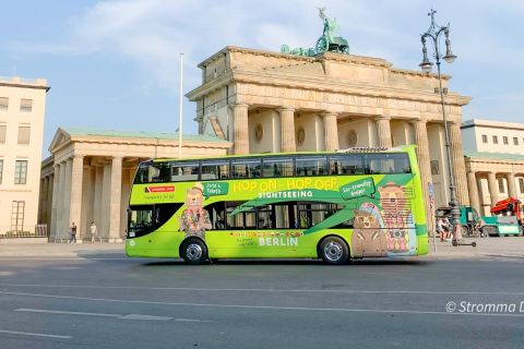 ベルリン：乗り降り自由の観光バスとボートオプション