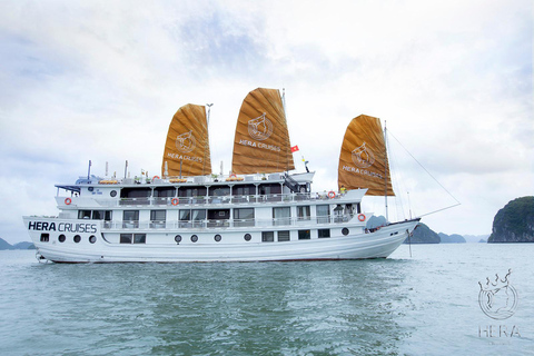 Hanoi: 3D2N Ha Long, Lan Ha Bay przez Hera Grand Luxury CruiseStart z Hanoi o 8:00 rano