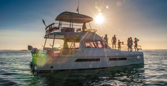 Kapstadt: 1,5-stündige Luxus-Sonnenuntergangs-Kreuzfahrt mit Prosecco