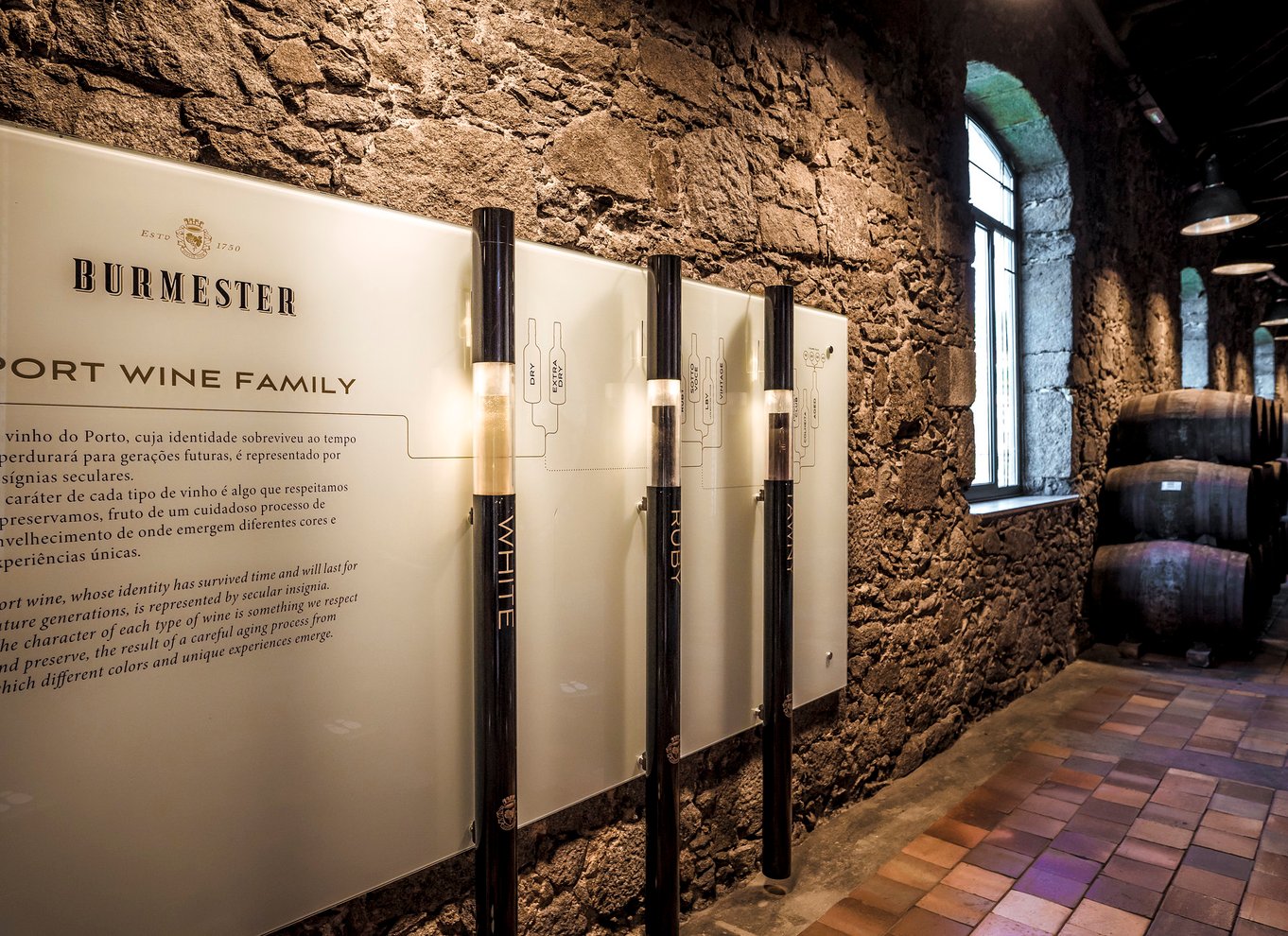 Porto: Burmester Cellar Tour med smag- og parringsmuligheder