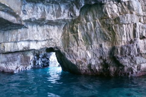 From Positano: Amalfi Coast and Caves Speedboat Tour