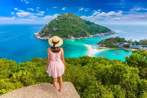 Koh Pha Ngan: Tour di Koh Tao e Nang Yuan con snorkeling e pranzo