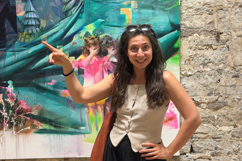 Old Montreal Art & Gallery Walk with Artist