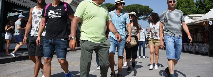 Pompéi : billet coupe-file avec un archéologue