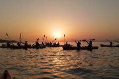 Dubrovnik: excursão de caiaque no mar de 3 horas ao pôr do sol