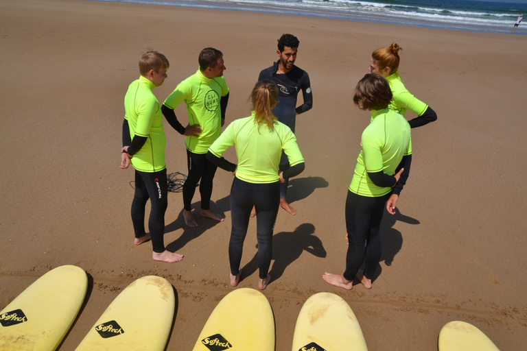 Taghazout: 5-dniowy kurs surfingu dla początkujących z lunchem