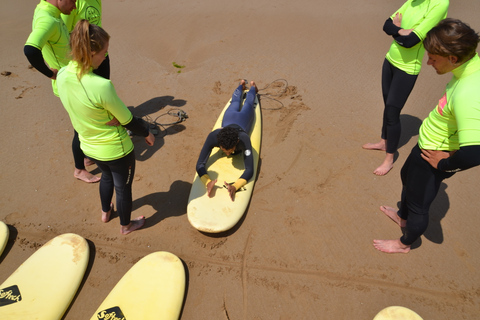 Taghazout: Curso de Surf de 5 Dias para Iniciantes com Almoço