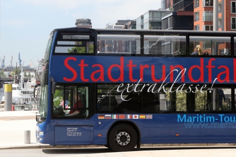 Hamburg: Stadtrundfahrt im Hop-On/Hop-Off-Bus