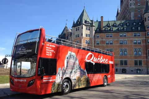 Quebec City: 1-Hour Express Double-Decker Bus Tour