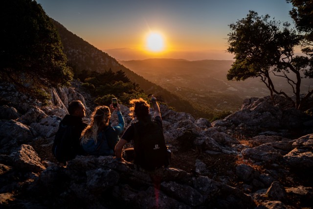 Visit Rhodes Profitis Ilias Guided Sunset Hike in Rhodes
