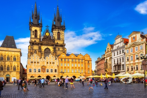 Prague : visite de la vieille ville et du pont CharlesPrague : visite de la vieille ville et du pont Charles avec prise en charge à l'hôtel