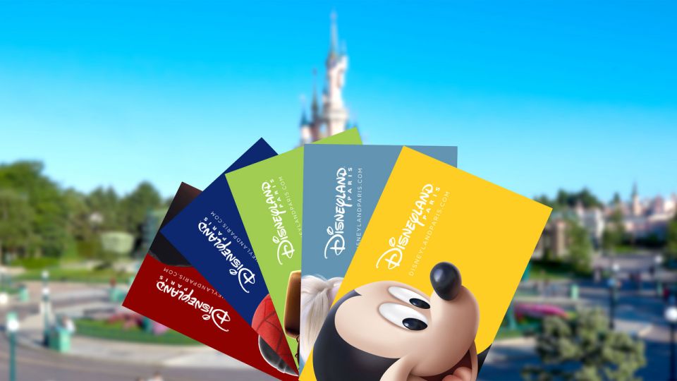  Disneyland Paris : billet d'entrée 2, 3 ou 4