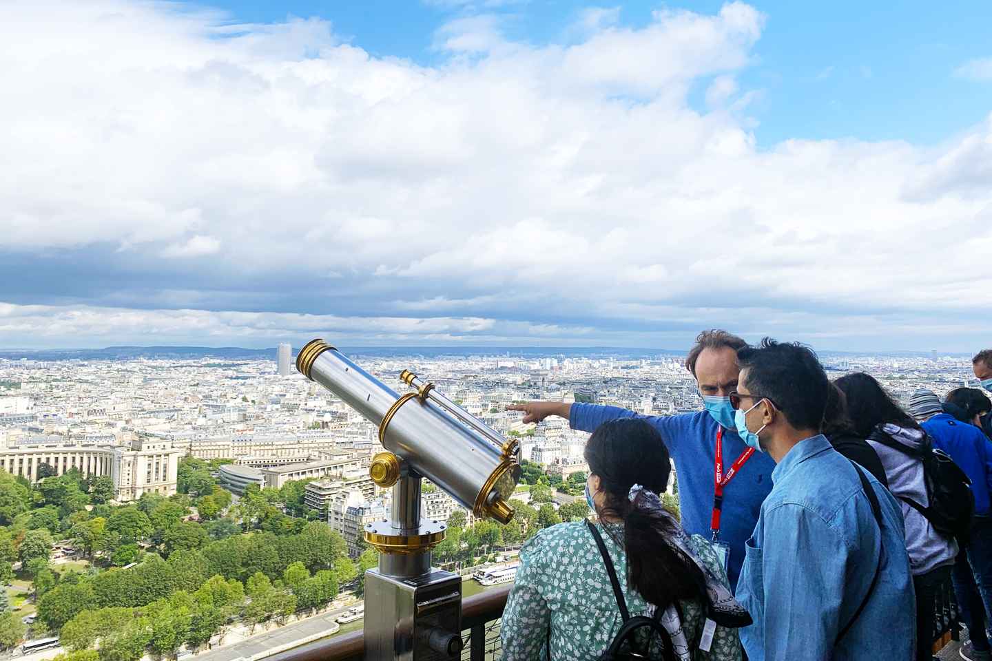 Paris: Eiffel Tower Elevator 2nd Level and Summit Access