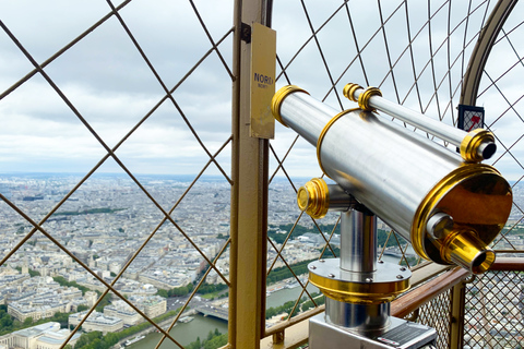 Paris : Ascenseur de la Tour Eiffel 2ème niveau et accès au sommet