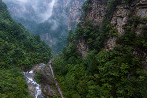 Zhangjiajie: Grand Canyon & Glass Bridge E-Ticket Options English Guide Service Only