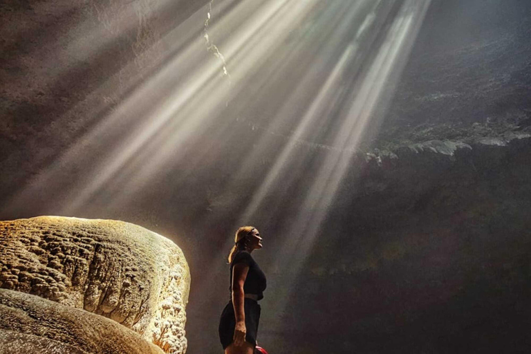 Yogyakarta: Jomblang Cave & Timang Beach Adventure Tour Jomblang Cave Tour