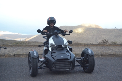 Lanzarote: Guided Tour on a Ryker 3h Guided Tour