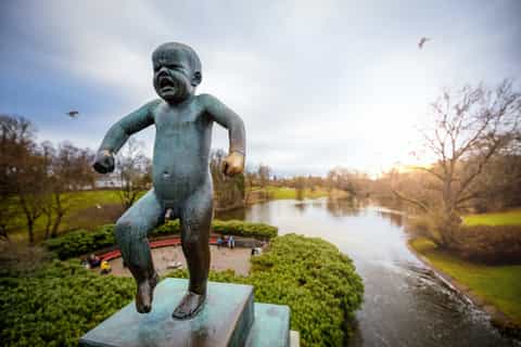 Oslo: gioco di esplorazione del parco di Vigeland di 1,5 ore