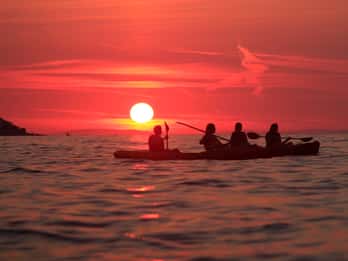 Isola di Brac: Esperienza di kayak al tramonto di 3 ore