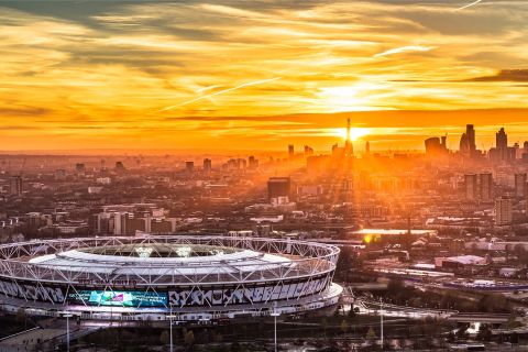 London: Tour durch das Olympiastadion