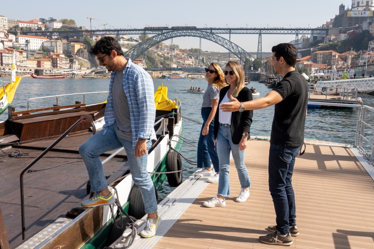 Porto: Wycieczka piesza, księgarnia Lello, łódź i kolejka linowaEnglish Tour