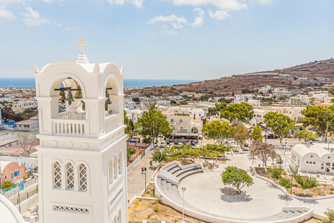 Santorini: Gita di un giorno con i luoghi più belli, degustazione di vini e tramonto a OiaTour di gruppo in inglese