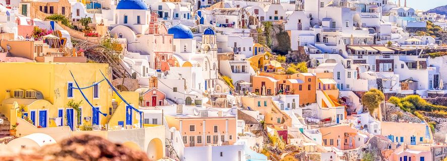 Santorini: kohokohtia kiertueella viininmaistelulla ja auringonlaskulla Oiassa